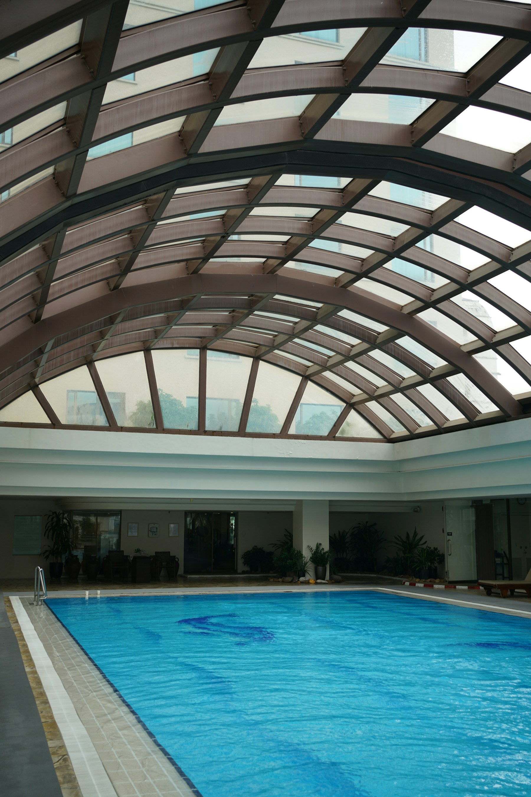 Bright indoor aquatic centre